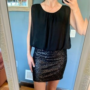 EUC Sequin Homecoming Prom Special Occasion Dress